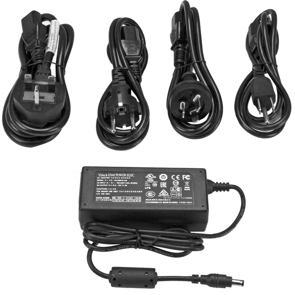 Startech.Com Replacement or Spare 12V DC Power Adapter - 12 Volts, 5 Amps SVA12M5NA